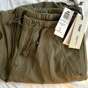 Aritzia green cargo pants